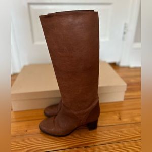 JCREW Sutton Midheel Leather Boot